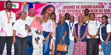 Octobre Rose : Inner Wheel International Conakry Colombe mobilise contre le cancer du sein 